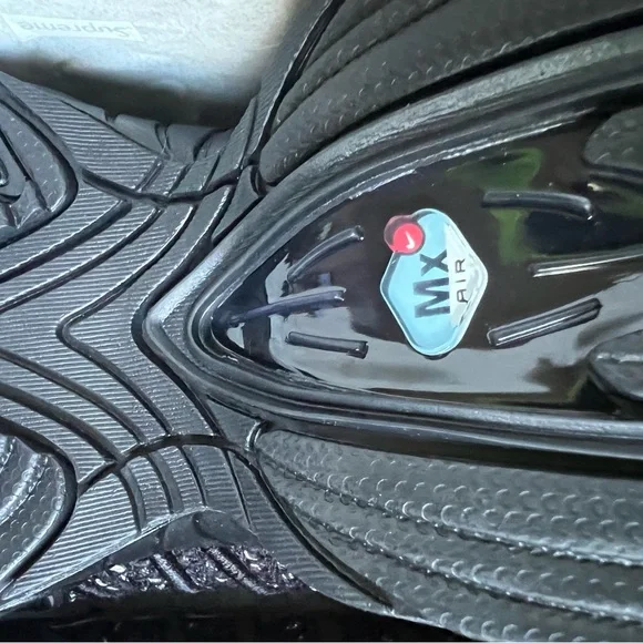 Mens Size 9 Nike Air Max Tailwind 4 x Supreme Black Cobalt 2019 Brand New In Box